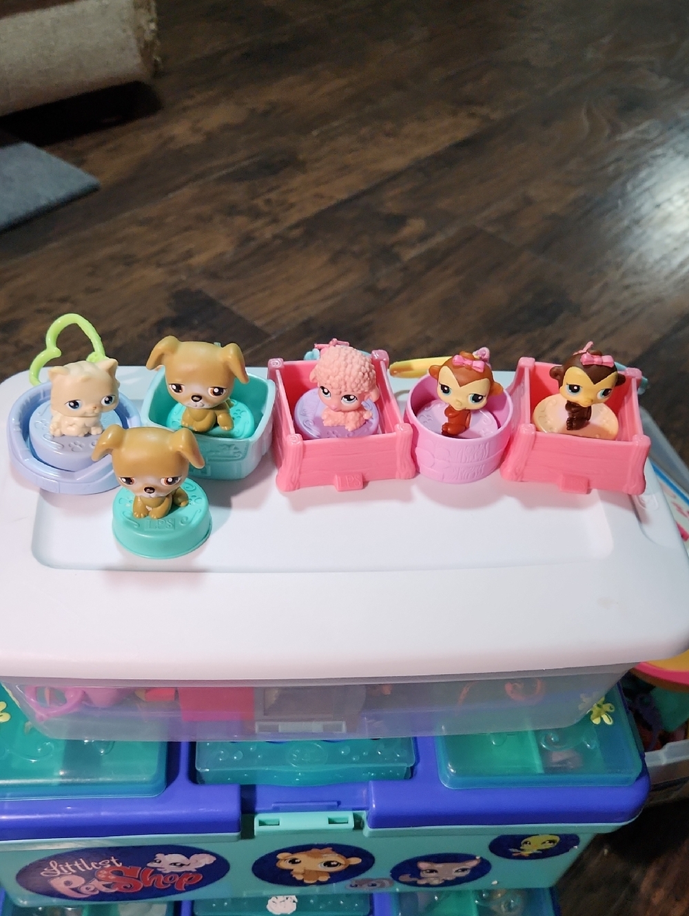 Littlest Pet Shop McDonalds Toys Lot Of 6